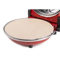 Domo Pizzaofen DO9284PZ - Anzahl Personen: 1 - Detailfarbe: Rot - Leistung: 1200 W - Produkttyp: Pizzamaker