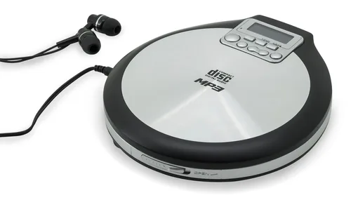 soundmaster MP3 Player CD9220 Silber - Speicherkapazität: 0 GB - Verbindungsmöglichkeiten: 3.5 mm Klinke - Player Typ: CD-Player - Detailfarbe: Silber - Radio Tuner: Kein Tuner - Tiefe: 130 mm
