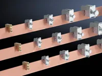 Rittal SV 3555.000 bus bar 15 pc(s) Copper