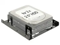 Delock 3.5-Einbaurahmen für 2x 2.5 HDD/SDD - Zubehörtyp: HDD/SSD Montageset