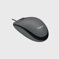 Logitech Maus M100 Optical - Maus-Typ: Standard - Maus Features: Scrollrad - Bedienungsseite: Universal - Detailfarbe: Schwarz - Verbindungsart: Verkabelt - Schnittstelle: USB-A