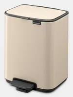 Brabantia BO Treteimer 4 Liter Soft Beige