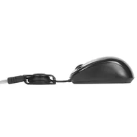 Targus Mobile Maus Compact Blue Trace - Maus-Typ: Mini - Bedienungsseite: Universal - Maus Features: Scrollrad - Detailfarbe: Schwarz - Schnittstelle: USB-A - Verbindungsart: Verkabelt