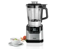 Koenig Suppenbereiter Soup & Steam Silber - Motorleistung: 1000 W - Funktionen: Zerkleinern - Mixen - Kochfunktion - Smoothies - Shaken - Fassungsvermögen Saftbehälter: 1.75 l - Detailfarbe: Silber