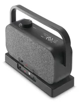 Hama Lautsprecher tragbar, TV, 2.4 GHz Station, Bluetooth, Stereo - Verbindungsmöglichkeiten: 2.4 GHz - Basisstation - Bluetooth - Funk - Optisch Digital (Toslink) - Widerstandsfähigkeit: Keine Angabe - Stromversorgung: Akkubetrieb - Netzbetrieb - USB-C -
