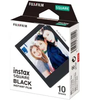 Fujifilm Instax SQUARE - Black Frame WW 1 pellicule polaroid 10 pièce(s) 62 x 62 mm