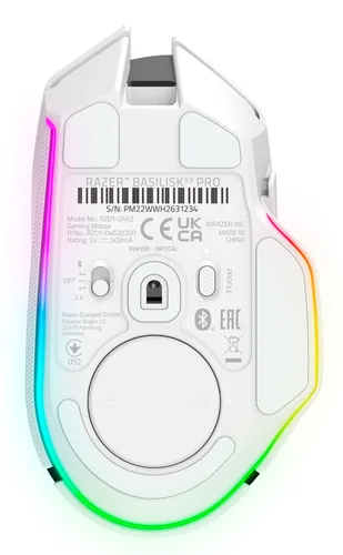 Razer Wireless Gaming Maus - Basilisk V3 Pro White