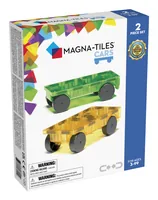 Magna-Tiles Bausteinmodell Autos Erweiterungsset - Altersempfehlung ab: 3 Jahren - Material: ABS-Plastik - Anzahl Teile: 2 Teile