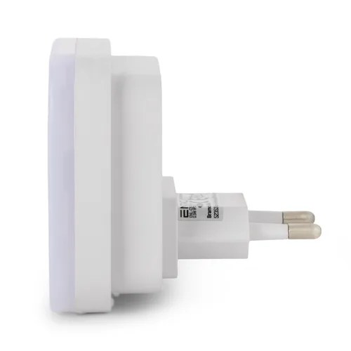 Entac Nachtlicht 0.5W quadrat. CW White Dämmerungssensor