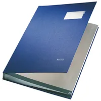 Leitz Unterschriftenmappe Unterschriftsmappe PP A4, Blau - Typ: Unterschriftenmappe - Ausstattung: Fächer - Detailfarbe: Blau - Material: Pappe - Polypropylen (PP)