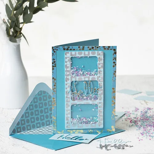 Creativ Company Bastelpapier A4, 5 Blatt, Transparent - Papierformat: A4 - Selbstklebend: Nein - Papierfarbe: Transparent - Papiertyp: Bastelpapier - Mediengewicht: 0 g/m² - Verpackungseinheit: 5 Stück