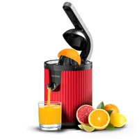 Cecotec Xqueeze RetroJuice 600 Slow juicer 600 W Black, Red, Stainless steel