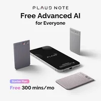 PLAUD PLD-64G-SI dictaphone Silver