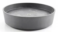 Ecopots Unterteller Saucer Wheels Ø 29 cm Grey - Detailfarbe: Grey - Material: Kunststoff