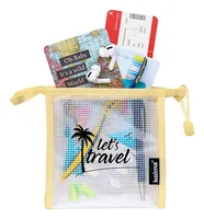 KOLMA Reissverschlusstasche 15x15cm 08.187.15 Mesh Bag,let's travel