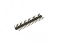 Stiftleiste 20 Pin, Rastermaß 2,54 mm, 1-reihig, gewinkelt, 5 Stück