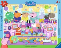 Ravensburger Kleinkinder Puzzle Familienfest mit Peppa und Freunden - Motiv: Film / Comic - Altersempfehlung ab: 4 Jahren - Tiefe: 32.5 cm - Eigenschaften: Keine Eigenschaft - Zertifikate: Keine Zertifizierung - Breite: 24.5 cm