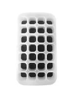 Gault Millau Eiswürfelform für 24 Eiswürfel Schwarz/Weiss - Produkttyp: Eiswürfelform - Eiswürfelform: Eckig - Materialtyp: Kunststoff - Material: Kunststoff - Detailfarbe: Schwarz - Weiss - Anzahl Eiswürfel: 24