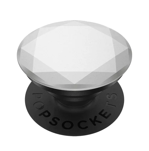 PopSockets Metallic Diamond Silver