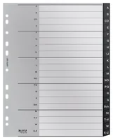 Leitz 12070000 tab index Alphabetic tab index Polypropylene (PP) Black, White