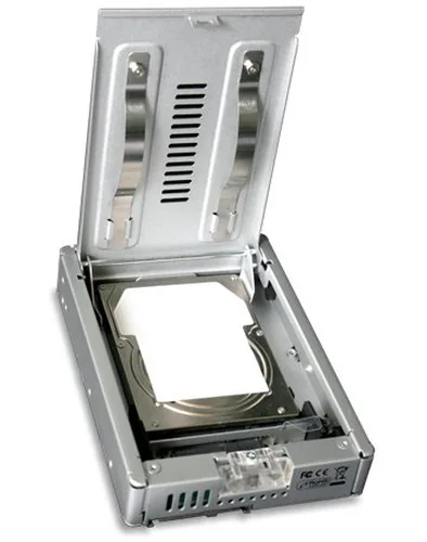 Icy Dock MB982IP-1S-1 storage drive docking station Silber