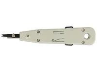 Delock Auflegewerkzeug Netzwerk Werkzeugset mit Kabeltester - Montageart: Crimpzange RJ45 (Litze) - LSA Auflegewerkzeug (Draht) - Crimpzange RJ12 (Litze) - Für Stecker: RJ45 (8 Pol) 8P2C - 8P4C - 8P6C - 8P8C - RJ12 (6 Pol) 6P6C - LSA