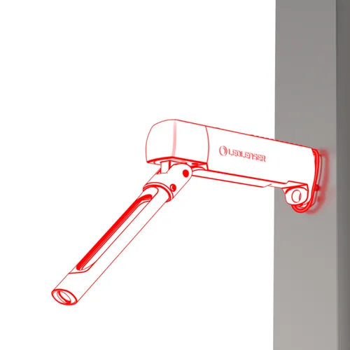 LED LENSER Taschenlampe W7R Work, 600 lm - Einsatzbereich: Arbeitslampen - Betriebsart: Akkubetrieb - Leuchtmittel: LED - Wasserfest: Nein - Leuchtweite: 0 m - Max. Laufzeit: 5 h
