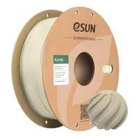 eSun Filament eSun, Filament , PLA+ HS, Hellkhaki 1.75 mm 1 kg - Material: PLA (Polylactid Acid) - Detailfarbe: Hellbraun - Gewicht: 1 kg - Durchmesser: 1.75 mm - Materialeigenschaften: Hyper