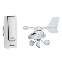 TFA Dostmann Wetterstation WeatherHub Set 6 - Funktionen: App Unterstützung - Windanzeige - Set: Ja - Typ: Thermometer