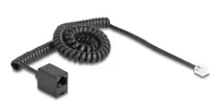 DELOCK TelefonkabelSpiralkabel RJ11 St. zu RJ45 Bu. 3m