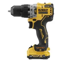 DEWALT Akku-Schlagbohrschrauber 12 V, 2 x 2 Ah Akku, Kit - Produktkategorie: Schlagbohrmaschine - Werkzeugaufnahme: Schnellspannbohrfutter - Ausstattung: Mit Akku - Ladegerät & Koffer - Set: Nein - Kapazität Wattstunden: 24 Wh - Akkusystem: DeWalt XR 12 V