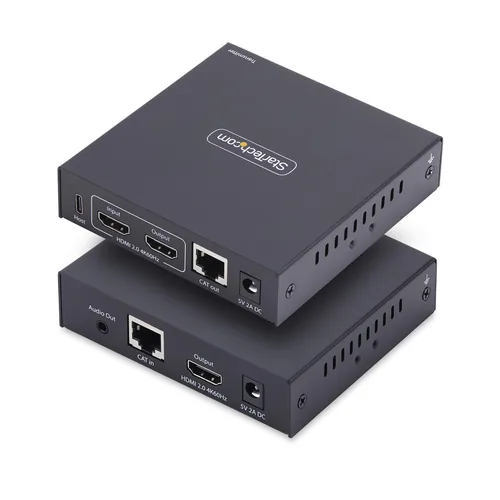 HDMI KVM EXTENDER OVER IP .