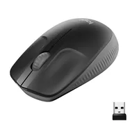 Logitech Mouse M190 Wireless FULL-SIZE black für mittelgroße bis große Hände