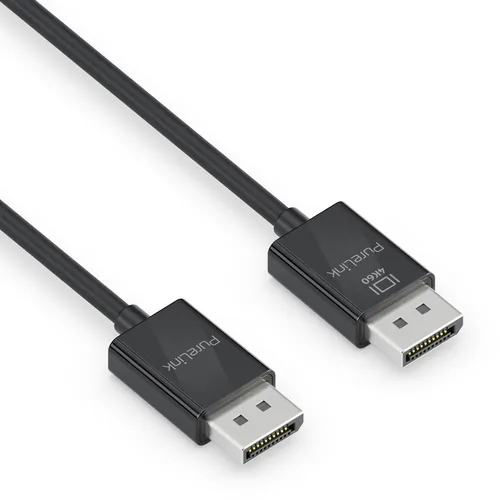 PureLink iSeries Kabel 4K 60 Hz DisplayPort - DisplayPort, 1 m - Kabeltyp: Video Kabel - Videoanschluss Seite A: DisplayPort - Videoanschluss Seite B: DisplayPort - Detailfarbe: Schwarz - HDMI Standard: Keine Angabe - Display Port Standard: 1.2
