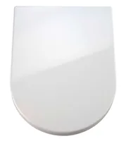 WENKO 18396100 sedile WC Coperchio rigido da WC Duroplast Bianco