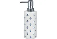 Kleine Wolke Seifenspender Anchor 500 ml, Weiss/Dunkelblau - Wandmontage: Nein - USB-Schnittstelle: Nein - Sensor-Technik: Nein - Detailfarbe: Dunkelblau - Weiss - Fassungsvermögen: 500 ml