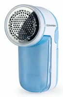 CLEANmaxx Fusselrasierer 3 V Weiss/Hellblau - Geeignete Oberflächen: Textil - Material: Kunststoff