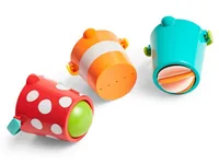 Hape Badespielzeug Buntes Eimer-Set - Material: Kunststoff - Nachhaltigkeit: Nicht angegeben - Zubehörtyp: Badespielzeug - Detailfarbe: Mehrfarbig - Alter ab: 1 Jahr