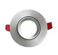 Schönenberger Einbauring Brilliant Ø68 mm, Aluminium gebürstet - Zubehörtyp: Montage