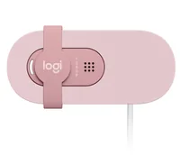 Logitech Brio 100 Rosa - Eingebautes Mikrofon: Ja - Schnittstellen: USB Typ A - Webcam Auflösung: 1920 x 1080 (Full HD)