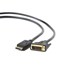 Gembird CC-DPM-DVIM-3M video cable adapter DisplayPort DVI Black