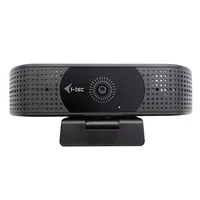 i-tec Webcam SOLOMON 500 - Eingebautes Mikrofon: Ja - Schnittstellen: USB - USB Typ A - USB Typ C - Webcam Auflösung: 3840 x 2160 (Ultra HD 4K)