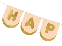 PartyDeco GRL111 party decoration Bunting banner
