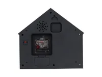 KARLSSON Wanduhr Wall clock Sitting Cat Burgundy Red - Uhrtyp: Analog - Betriebsart: Batteriebetrieb - Funksignal: Nein - Funktionen: Zeit - Form: Diverse - Detailfarbe: Weinrot