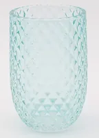 diaqua® Zahnputzbecher Facette Mint - Detailfarbe: Mint - Detailmaterial: Glas - Grundmaterial: Glas
