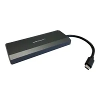 LC-Power Dockingstation LC-HUB-C-MULTI-7-M2 - Ladefunktion: Ja - Dockinganschluss: USB-C - Kompatible Hersteller: Universal - Vesa-Bohrung vorhanden: Nein