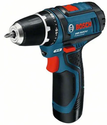 Bosch Professional Akku-Bohrschrauber GSR 12 V-15 + L-Boxx Clic&go Solo - Produktkategorie: Bohrschrauber - Werkzeugaufnahme: Schnellspannbohrfutter 10 mm - Ausstattung: Ohne Akku & Ladegerät - Set: Nein - Kapazität Wattstunden: 0 Wh - Akkusystem: Bosch P