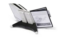 DURABLE Sichttafelsystem Sherpa Table mit 20 Sichttafeln in