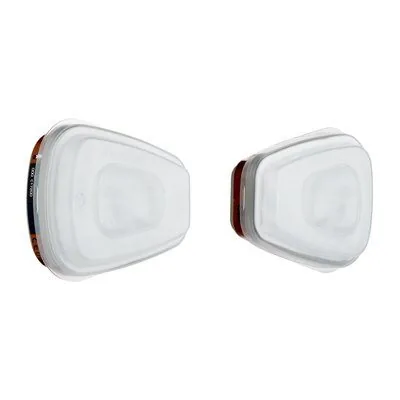 3M Ersatzfilter 6002CR A2P2 - Maskentyp: Halbmaske - Grösse: Einheitsgrösse - Schutzklasse: A2P2 - Detailfarbe: Braun