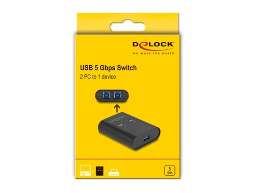 USB 5 Gbps Switch für 2 PC an 1 Gerät